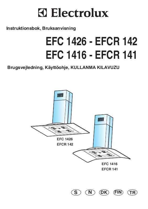 Mode d'emploi AEG-ELECTROLUX EFC1416X