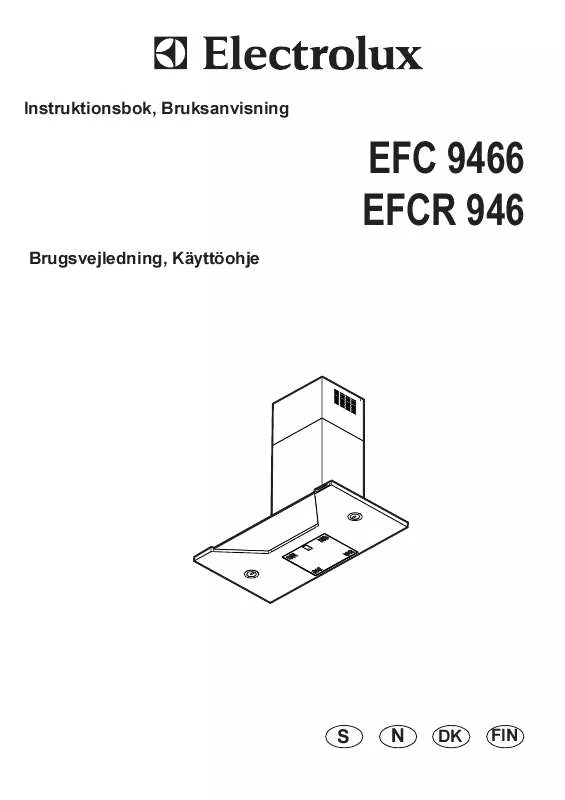 Mode d'emploi AEG-ELECTROLUX EFC9466X