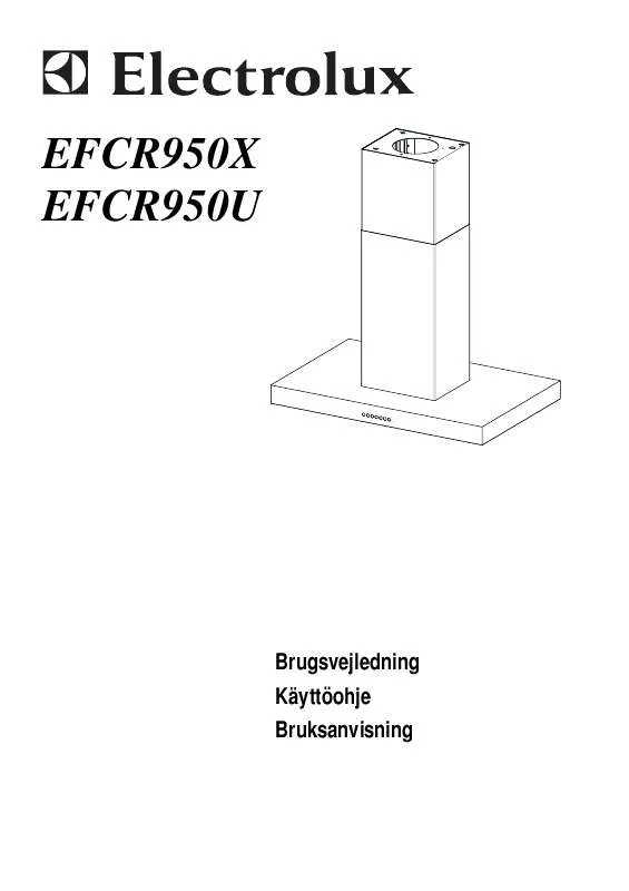 Mode d'emploi AEG-ELECTROLUX EFCR950X