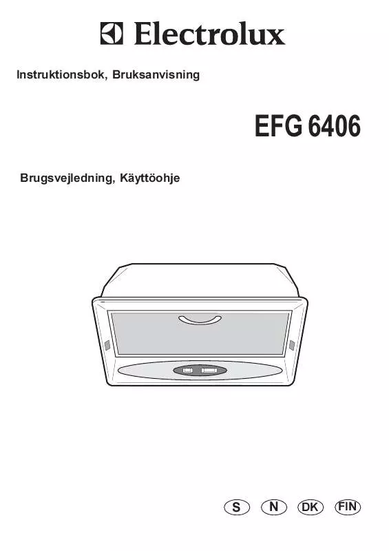 Mode d'emploi AEG-ELECTROLUX EFG6406