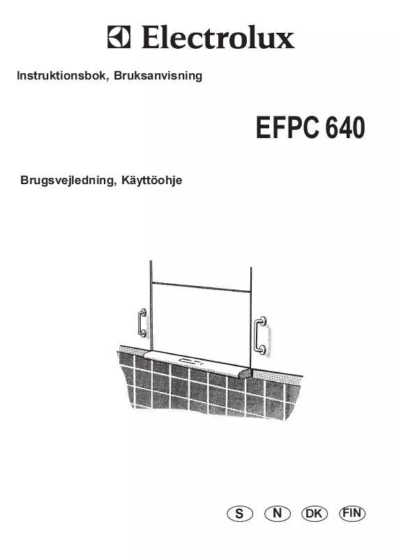 Mode d'emploi AEG-ELECTROLUX EFPC640
