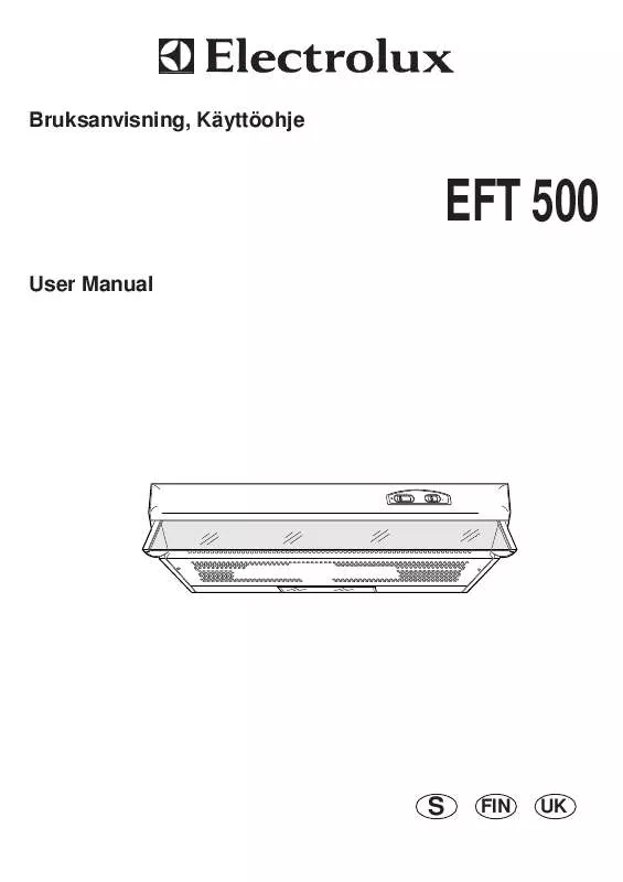 Mode d'emploi AEG-ELECTROLUX EFT500
