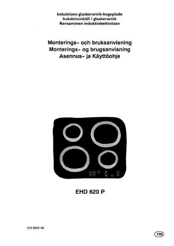 Mode d'emploi AEG-ELECTROLUX EHD620P