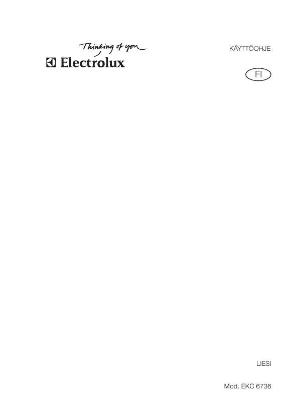 Mode d'emploi AEG-ELECTROLUX EKC6005