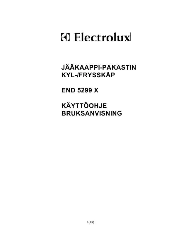 Mode d'emploi AEG-ELECTROLUX END5299X