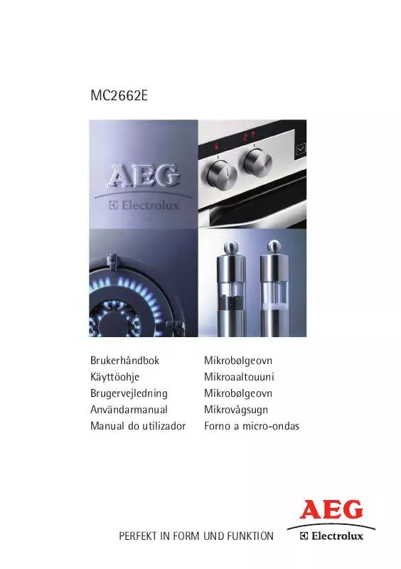 Mode d'emploi AEG-ELECTROLUX MC 2662 EM