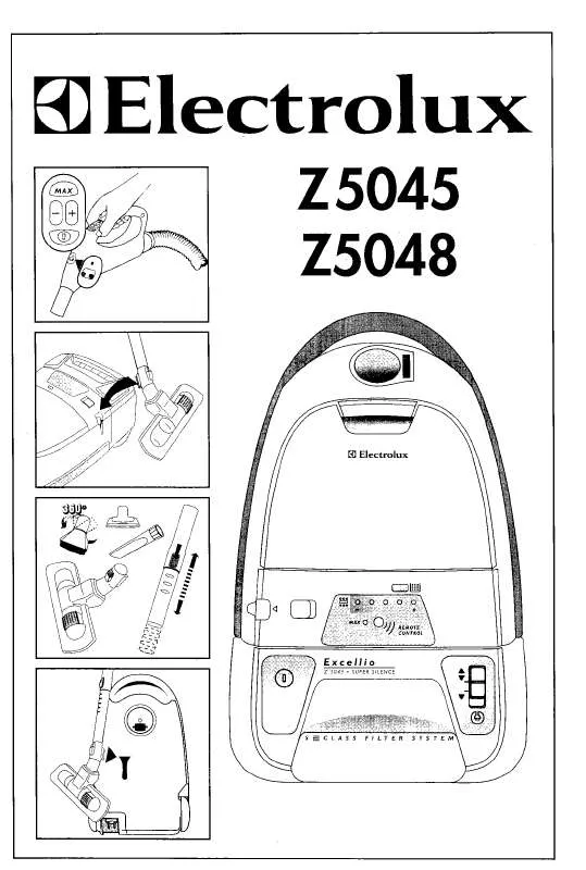 Mode d'emploi AEG-ELECTROLUX Z5048