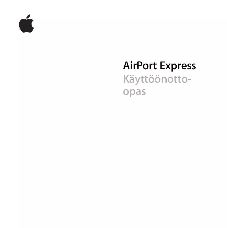Mode d'emploi APPLE AIRPORT EXPRESS 5.1