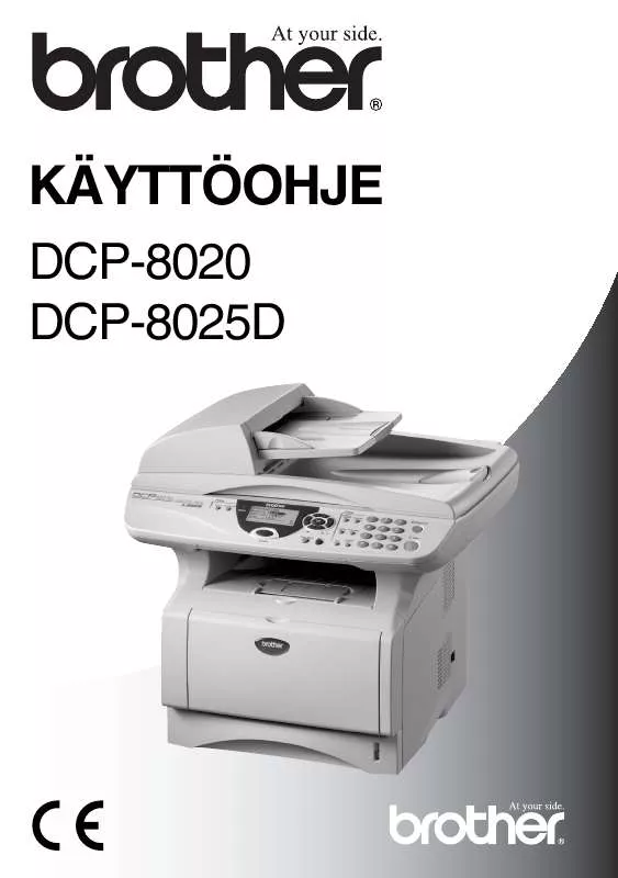 Mode d'emploi BROTHER DCP-8020