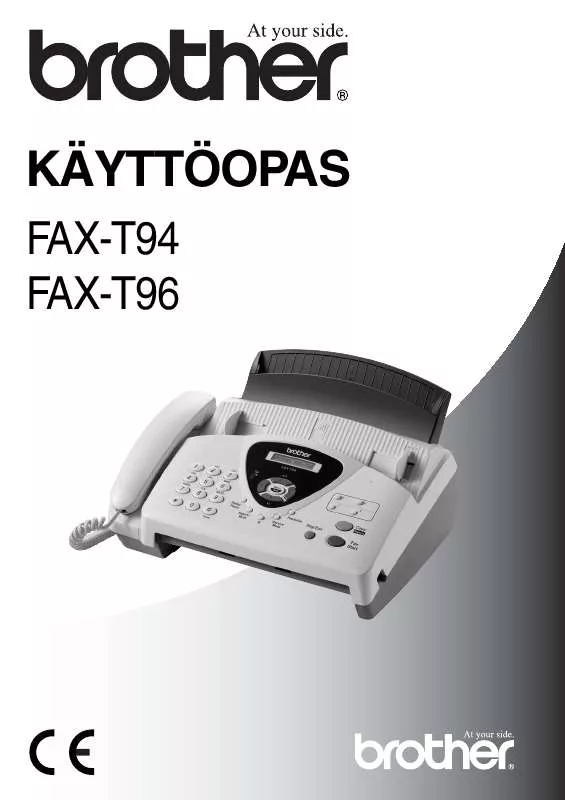 Mode d'emploi BROTHER FAX-T94