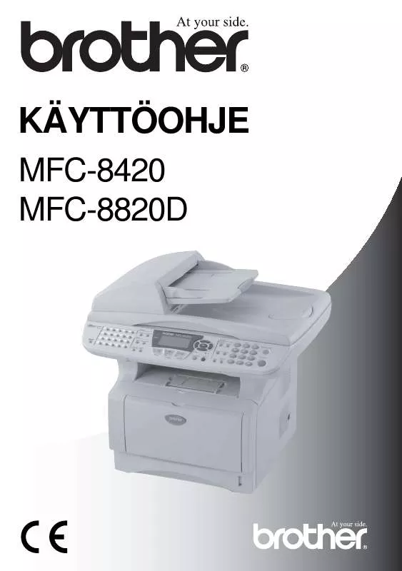 Mode d'emploi BROTHER MFC-8420