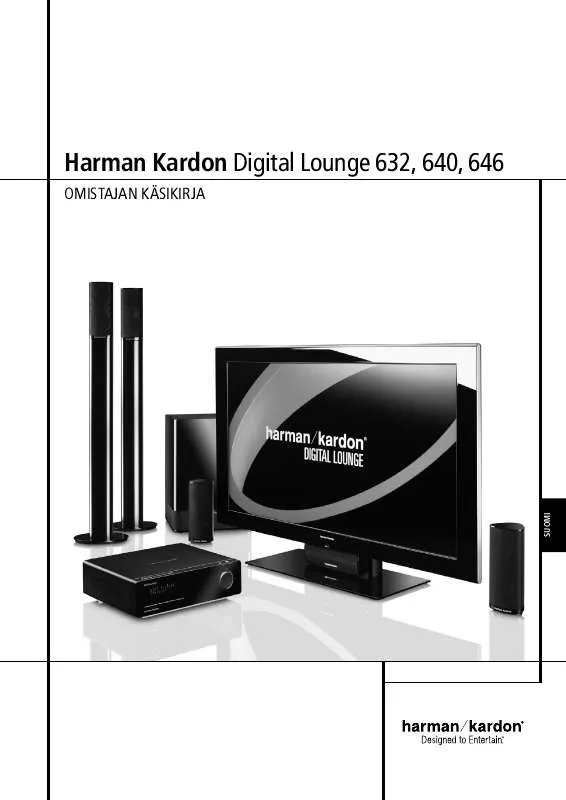 Mode d'emploi HARMAN KARDON DL 640HD