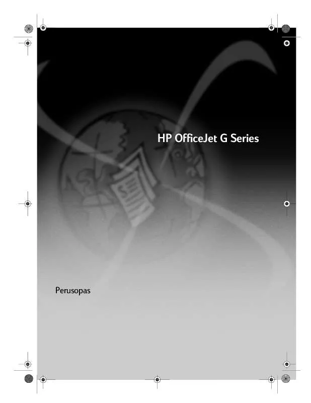 Mode d'emploi HP OFFICEJET G85 ALL-IN-ONE