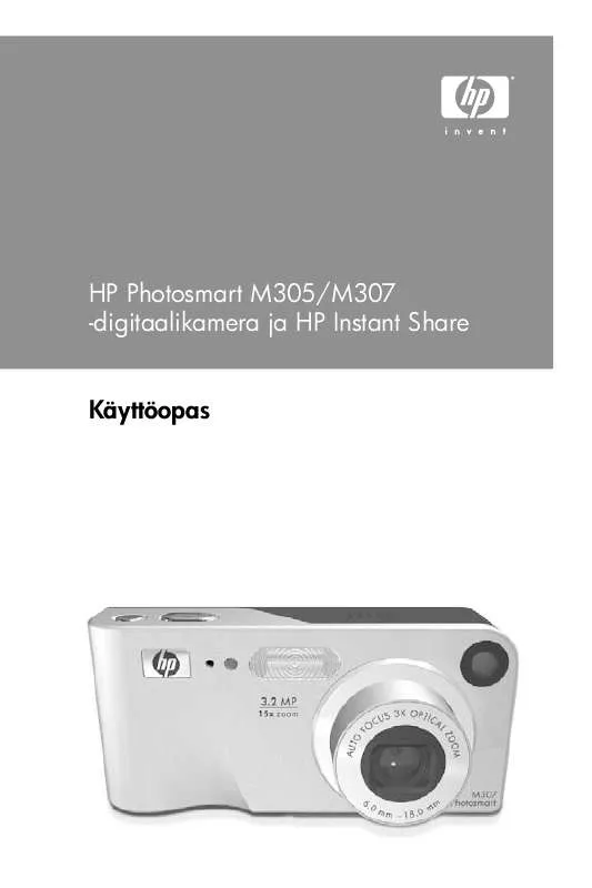 Mode d'emploi HP PHOTOSMART M305