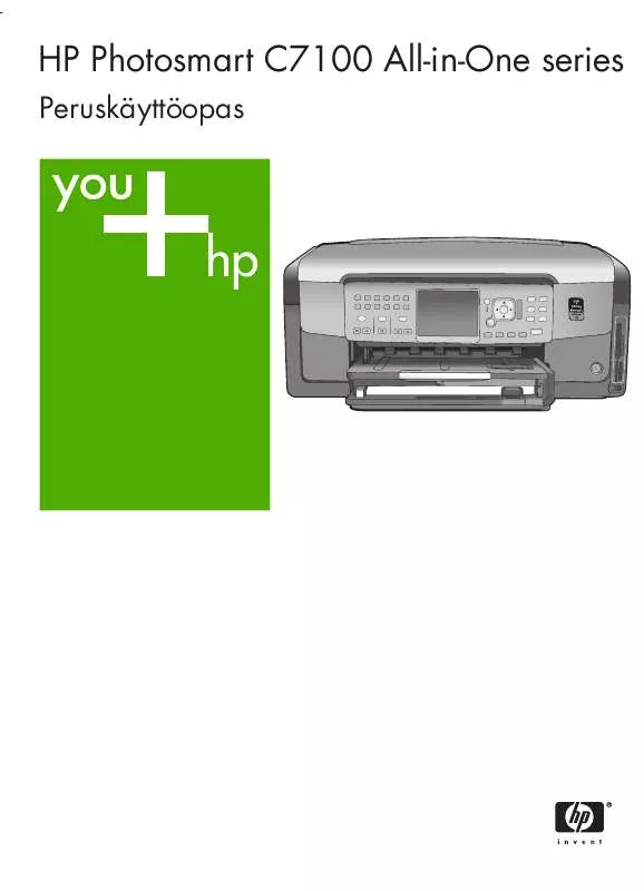 Mode d'emploi HP PHOTOSMART C7180