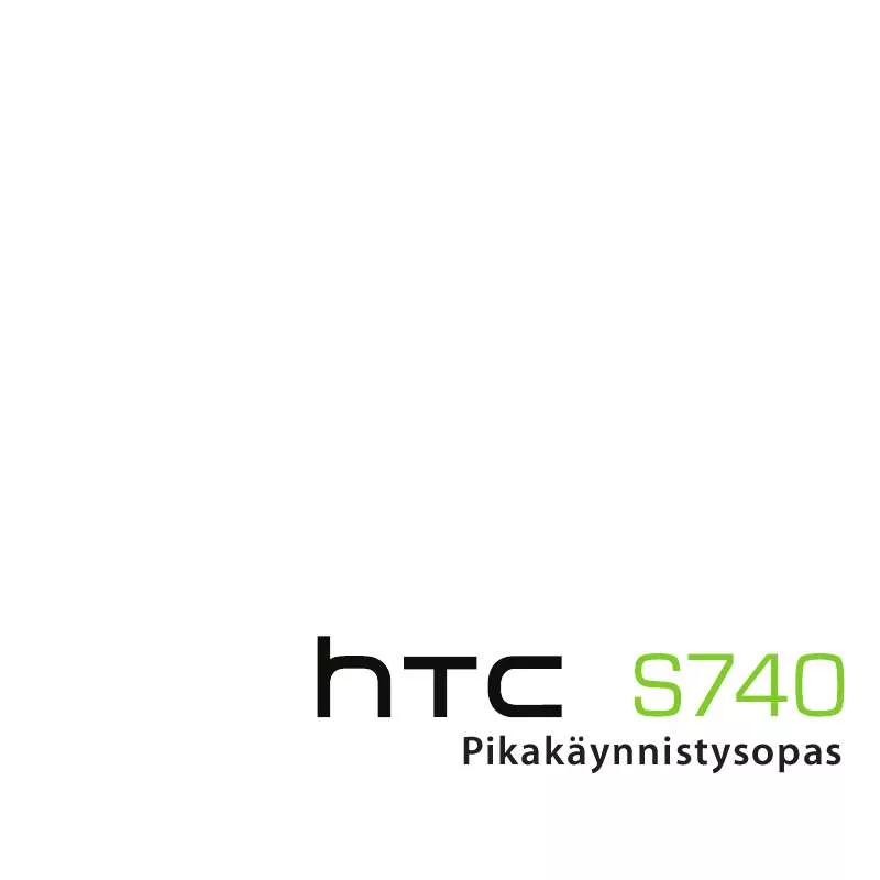 Mode d'emploi HTC S740