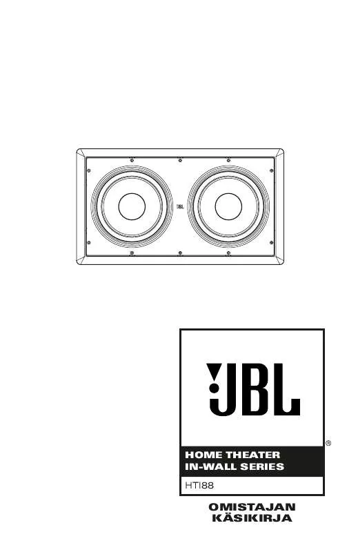 Mode d'emploi JBL HTI88 (120V)