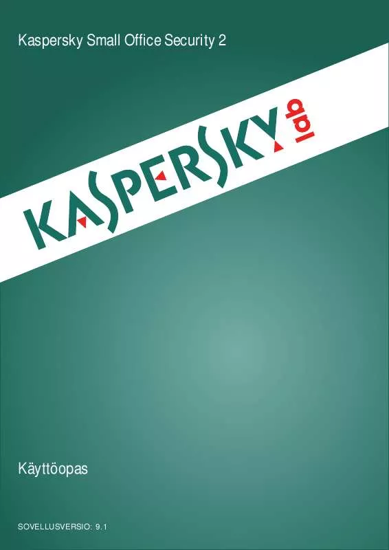 Mode d'emploi KASPERSKY SMALL OFFICE SECURITY