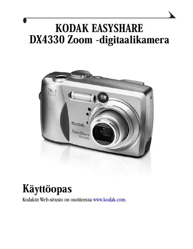 Mode d'emploi KODAK DX4330