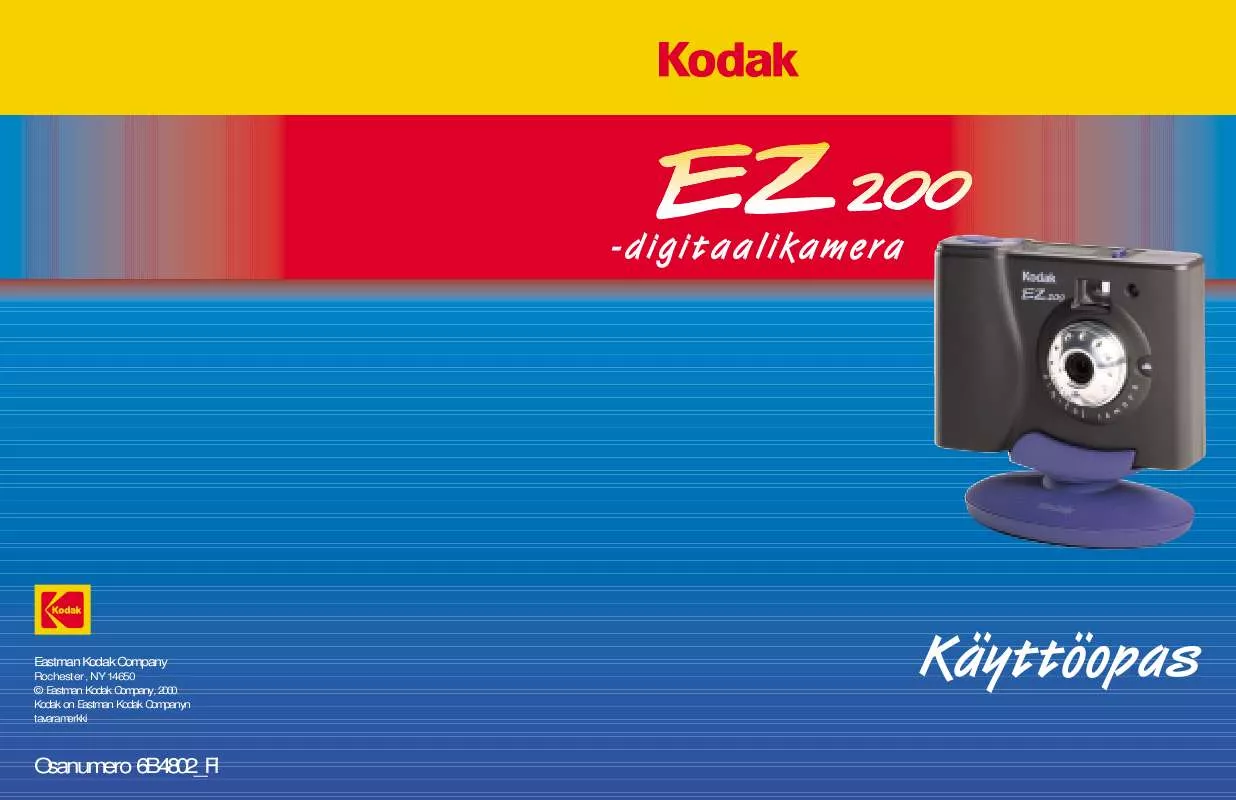 Mode d'emploi KODAK EZ200