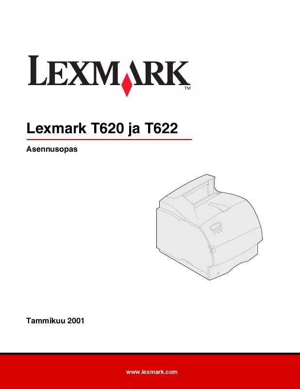 Mode d'emploi LEXMARK T620