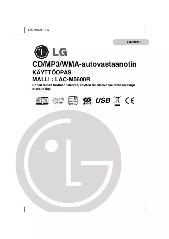 Mode d'emploi LG LAC-M5600R