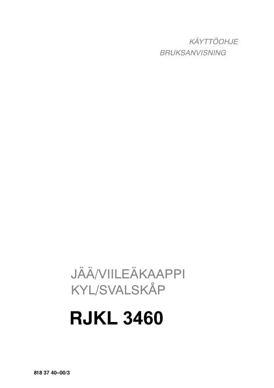 Mode d'emploi ROSENLEW RJKL3460