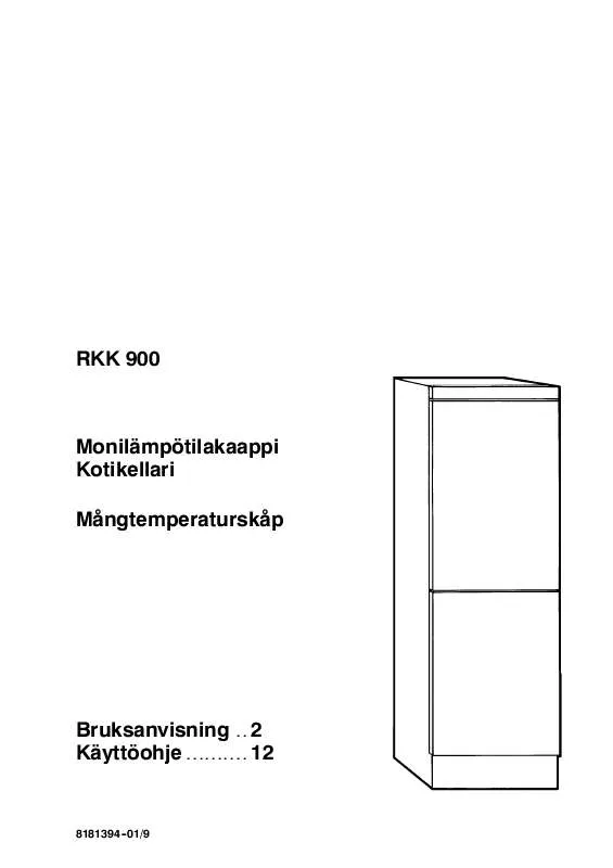 Mode d'emploi ROSENLEW RKK900