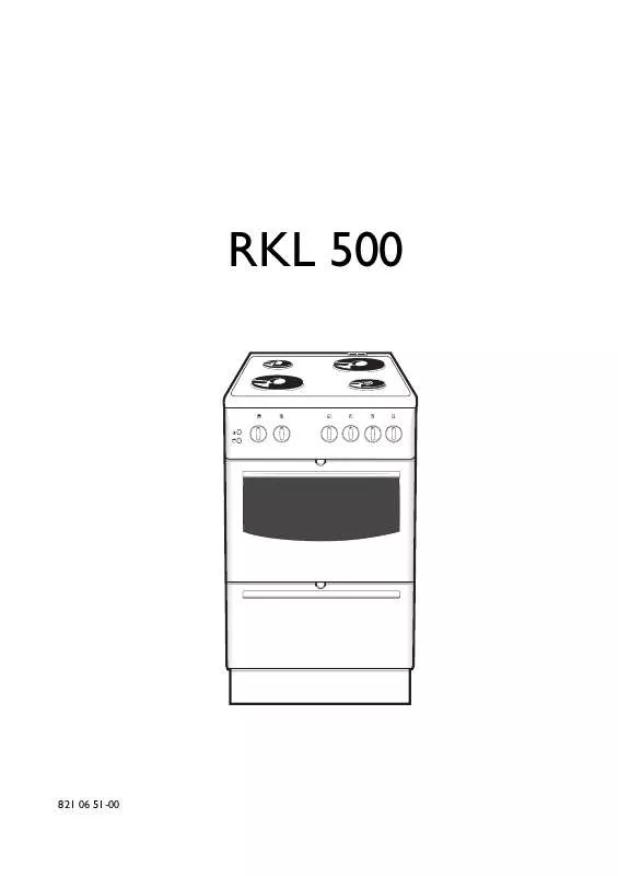 Mode d'emploi ROSENLEW RKL500