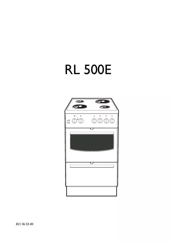 Mode d'emploi ROSENLEW RL500E