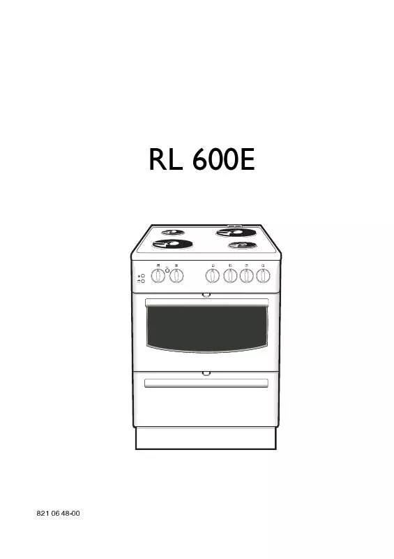 Mode d'emploi ROSENLEW RL600E