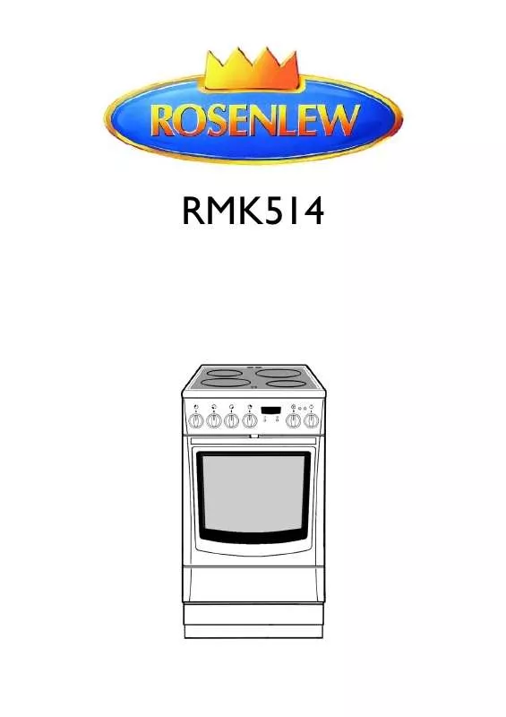 Mode d'emploi ROSENLEW RMK514