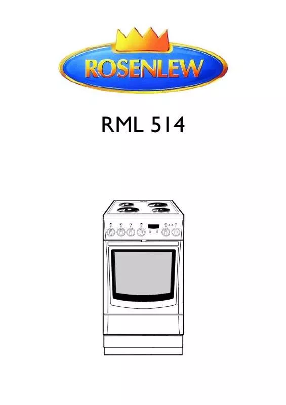 Mode d'emploi ROSENLEW RML514
