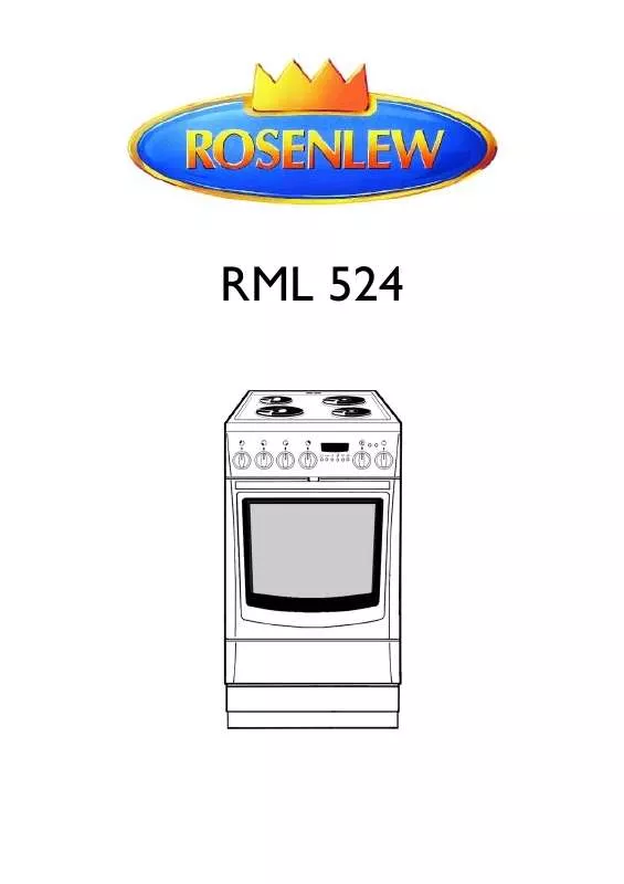 Mode d'emploi ROSENLEW RML524