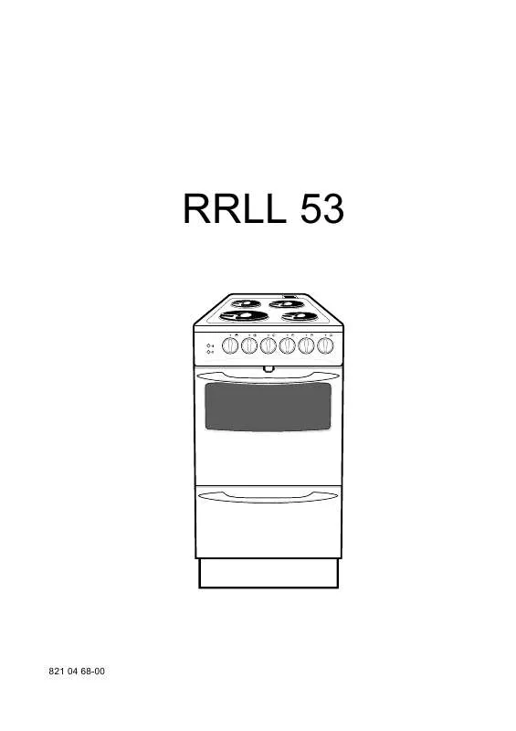 Mode d'emploi ROSENLEW RRLL53