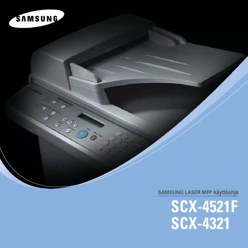Mode d'emploi SAMSUNG SCX-4521F
