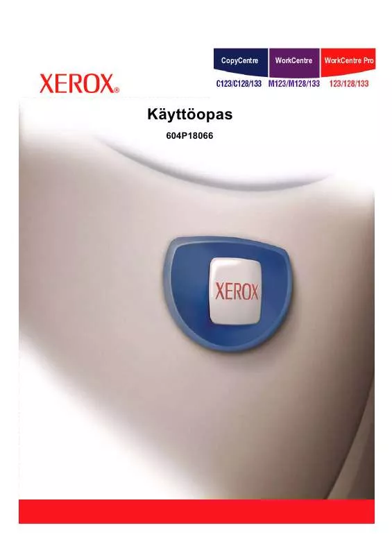 Mode d'emploi XEROX COPYCENTRE C128