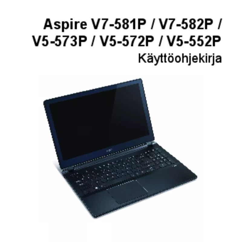 Mode d'emploi ACER ASPIRE V5-572PG