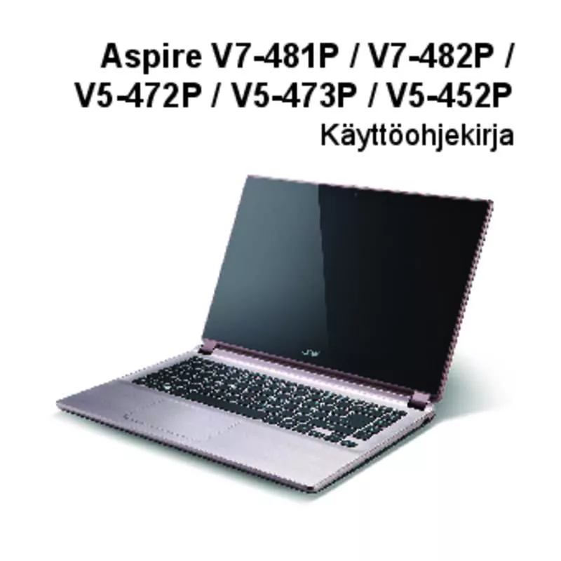 Mode d'emploi ACER ASPIRE V7-481PG