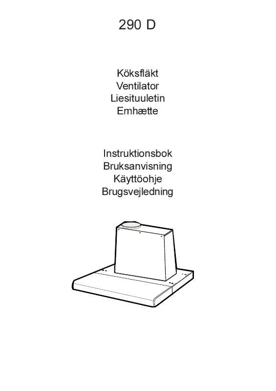 Mode d'emploi AEG-ELECTROLUX 290DW