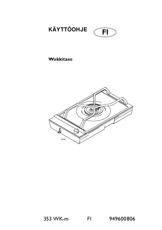 Mode d'emploi AEG-ELECTROLUX 353WK-M