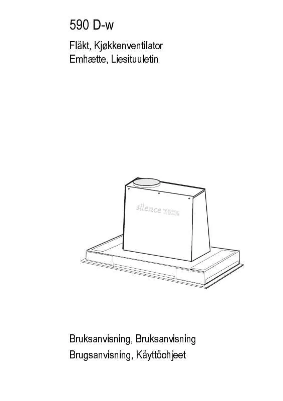 Mode d'emploi AEG-ELECTROLUX 590D-W