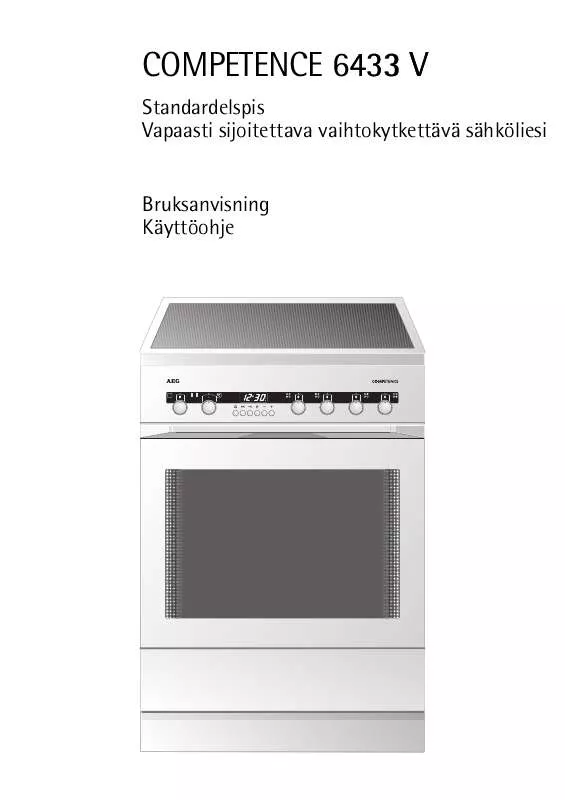 Mode d'emploi AEG-ELECTROLUX 6433V-EWEURO