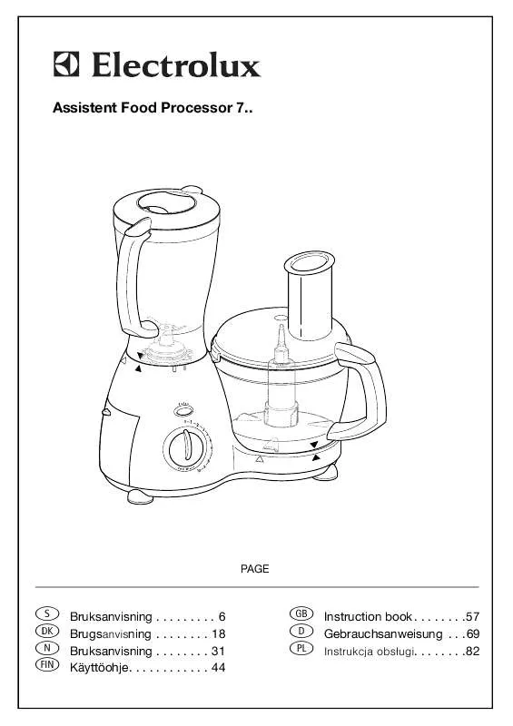 Mode d'emploi AEG-ELECTROLUX AFP750