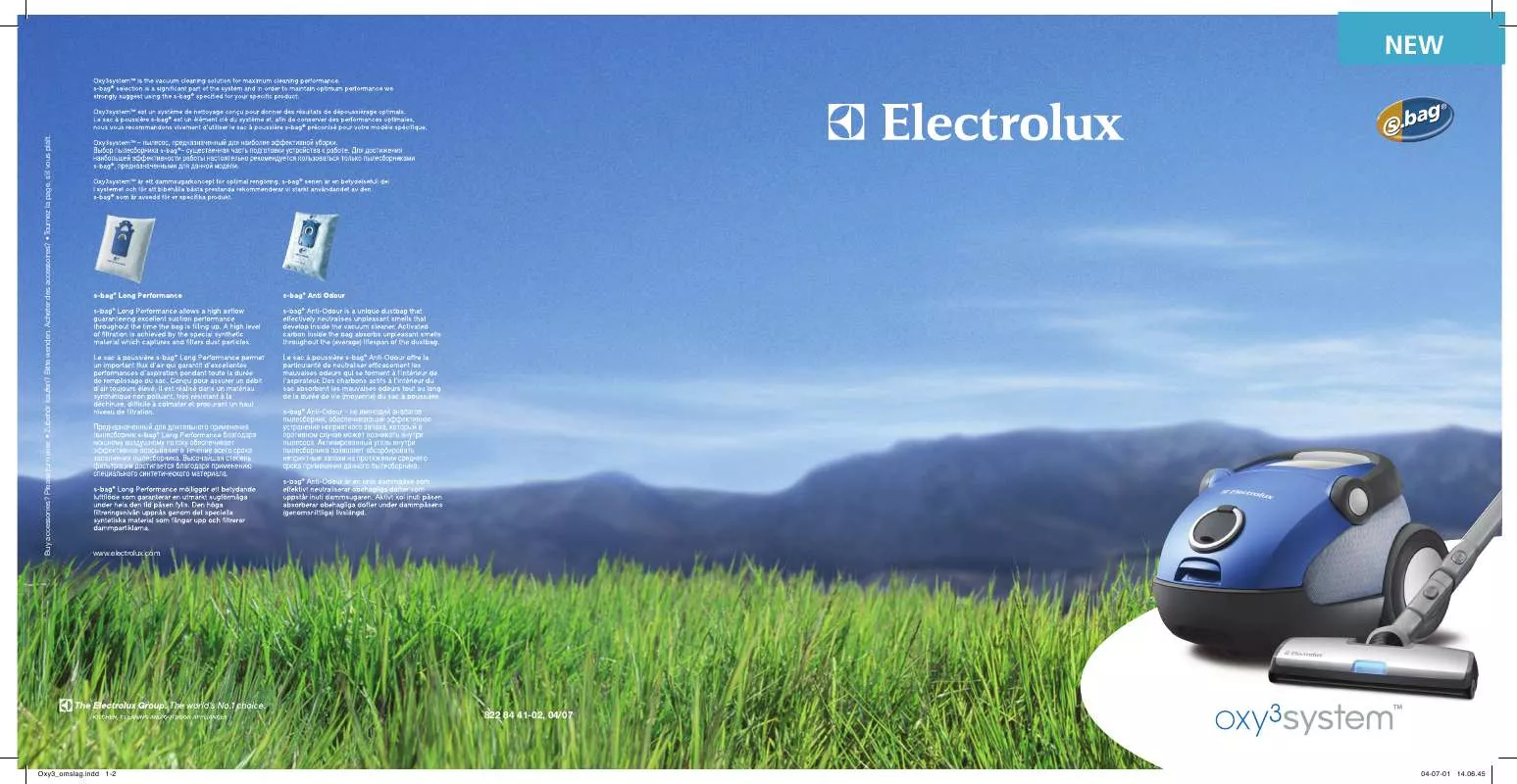 Mode d'emploi AEG-ELECTROLUX AOS9310