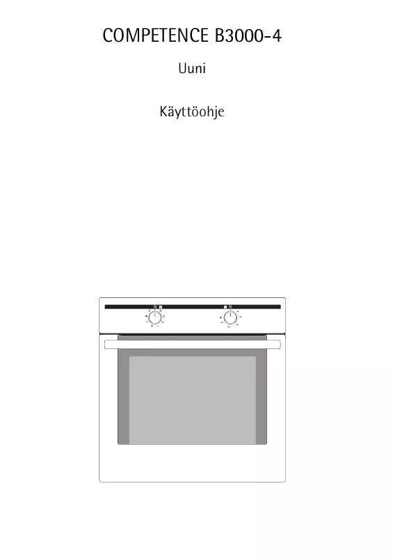 Mode d'emploi AEG-ELECTROLUX B3000-4-M NORDIC R07