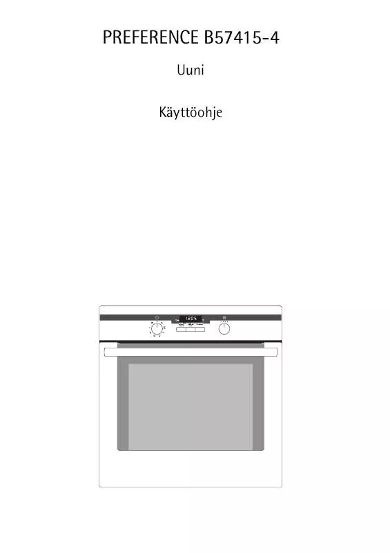 Mode d'emploi AEG-ELECTROLUX B57415-4-A