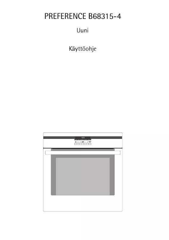 Mode d'emploi AEG-ELECTROLUX B68315-4-A