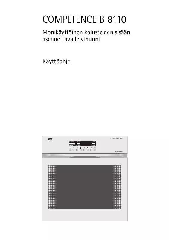 Mode d'emploi AEG-ELECTROLUX B8110-M