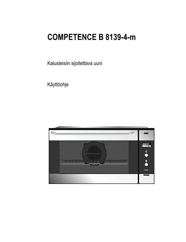 Mode d'emploi AEG-ELECTROLUX B8139-4-M